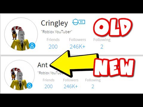 Changing My Roblox Name To Ant Youtube - ant yt roblox