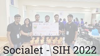 SIH 2022 | Smart India Hackathon | Solution | Winning Journey | SIH 2022 Winner | I2IT | Socialet