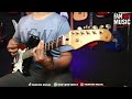 Review Cort G260CS Stratocaster Roasted Maple Neck in 3 Tone Sunburst 2018 MII Demo sound by famfam