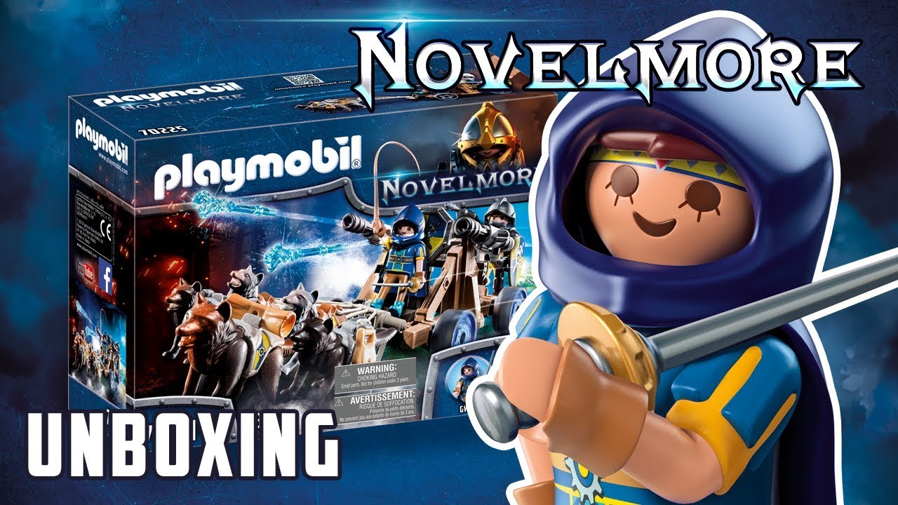 Unboxing NOVELMORE: i Cavalieri di Novelmore | PLAYMOBIL in Italiano -  YouTube