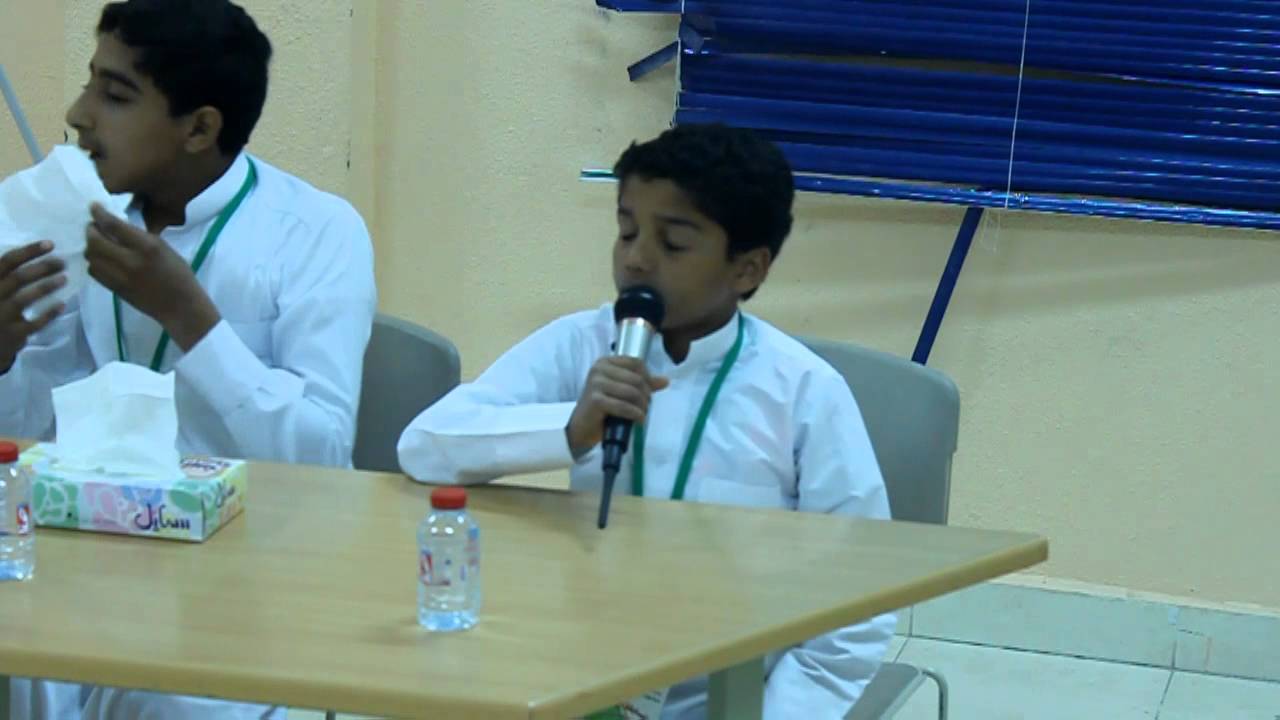 مدرسة الليث بن سعد الابتدائية في مسابقة القرآن الكريم السادسة 1436بالجشة الابتدائية