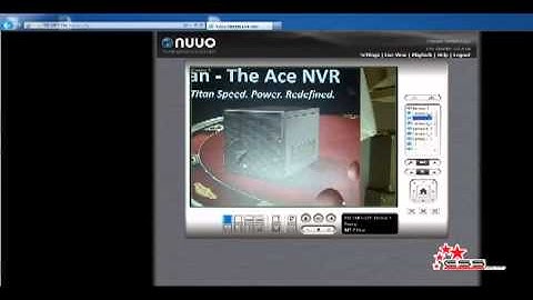 NUUO NVRmini2   Live View  Display Camera