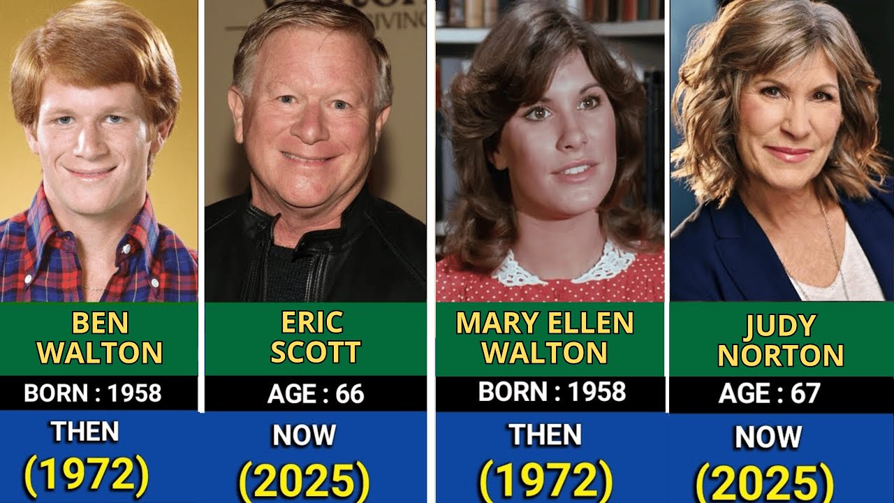 The Waltons 1972 Cast Then And Now 2025