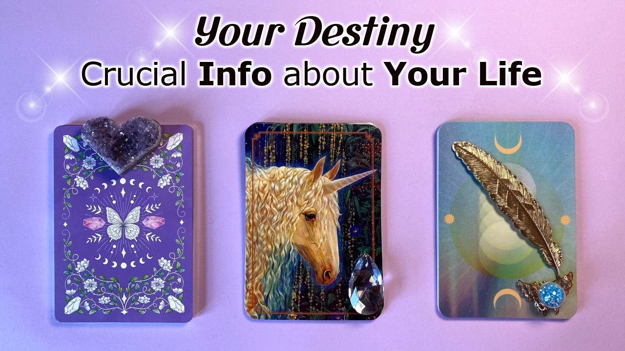CRUCIAL INFO about YOUR LIFE right NOW 🔮 Pick a Card! 💫