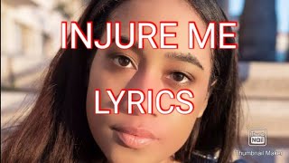 Teniola - Injure Me With That thing - Official ( Lyrics video) Short |