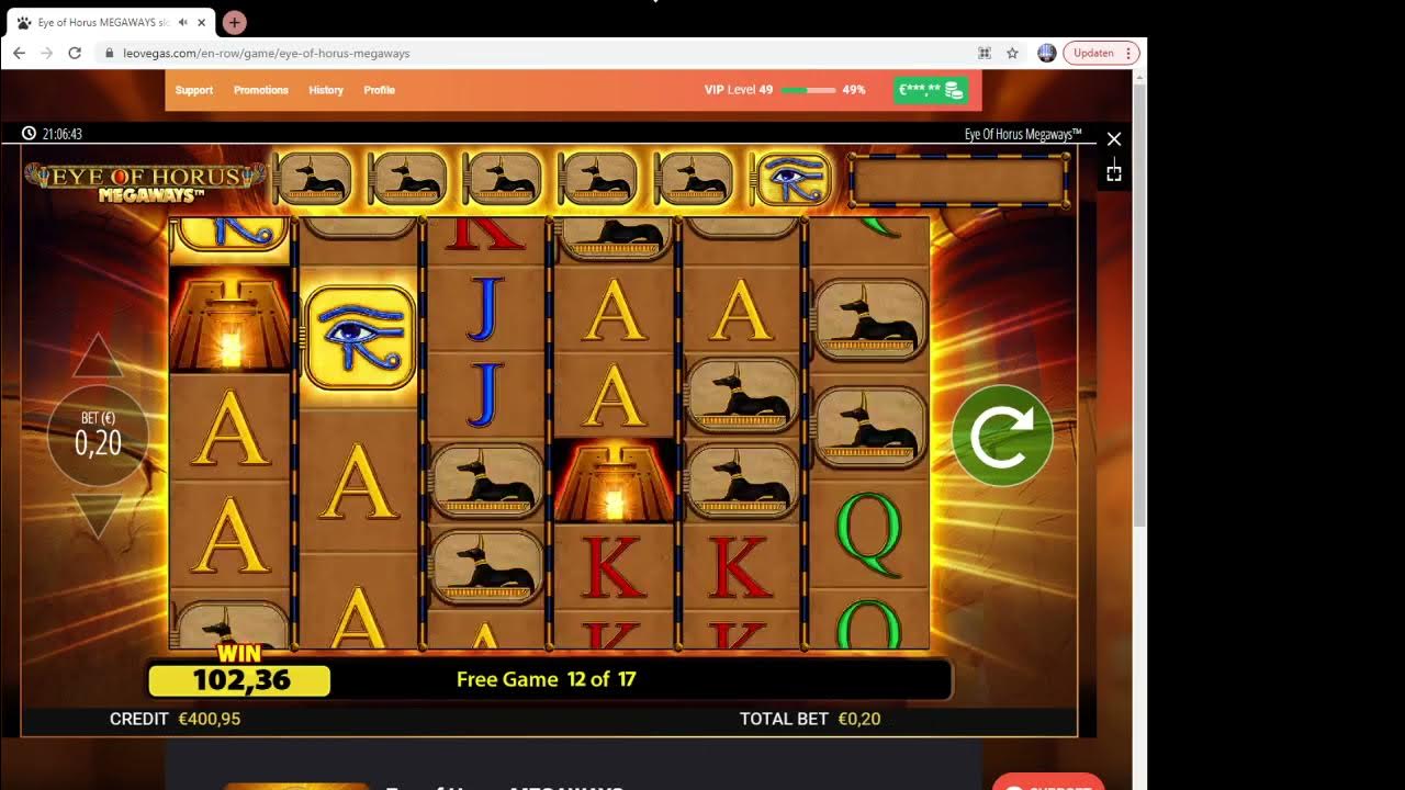 Eye of horus megaways