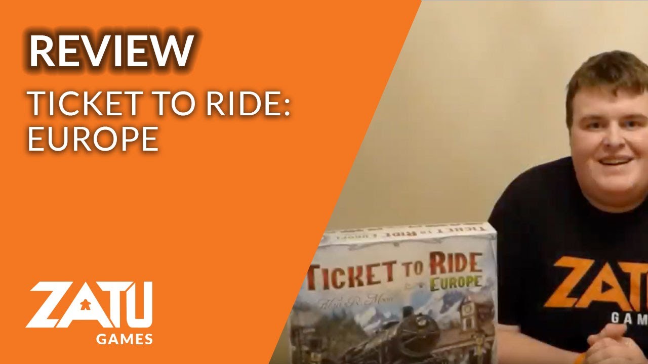 Ticket to Ride Europe | Board Games | Zatu Games UK