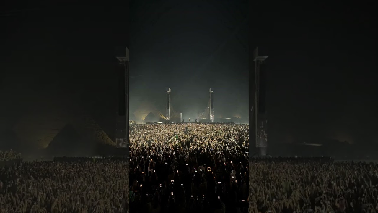 Epic Concert at the Pyramids of Egypt 🇪🇬✨