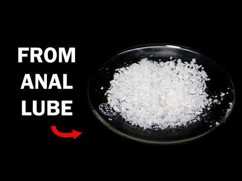 Extracting Lidocaine from Anal Lubricant