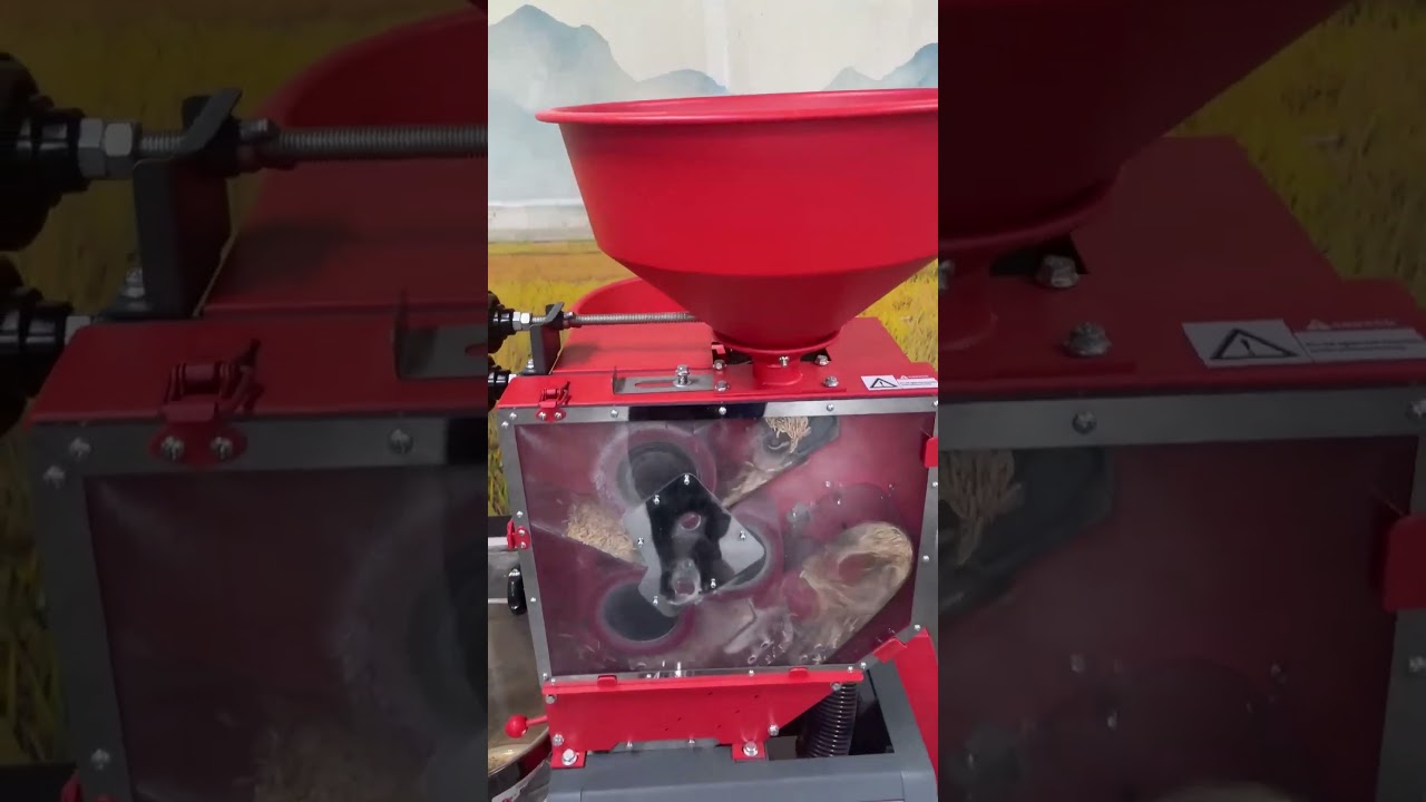 Fast Husking, Clean Milling! 250-300kg/h, New Combined Machine.