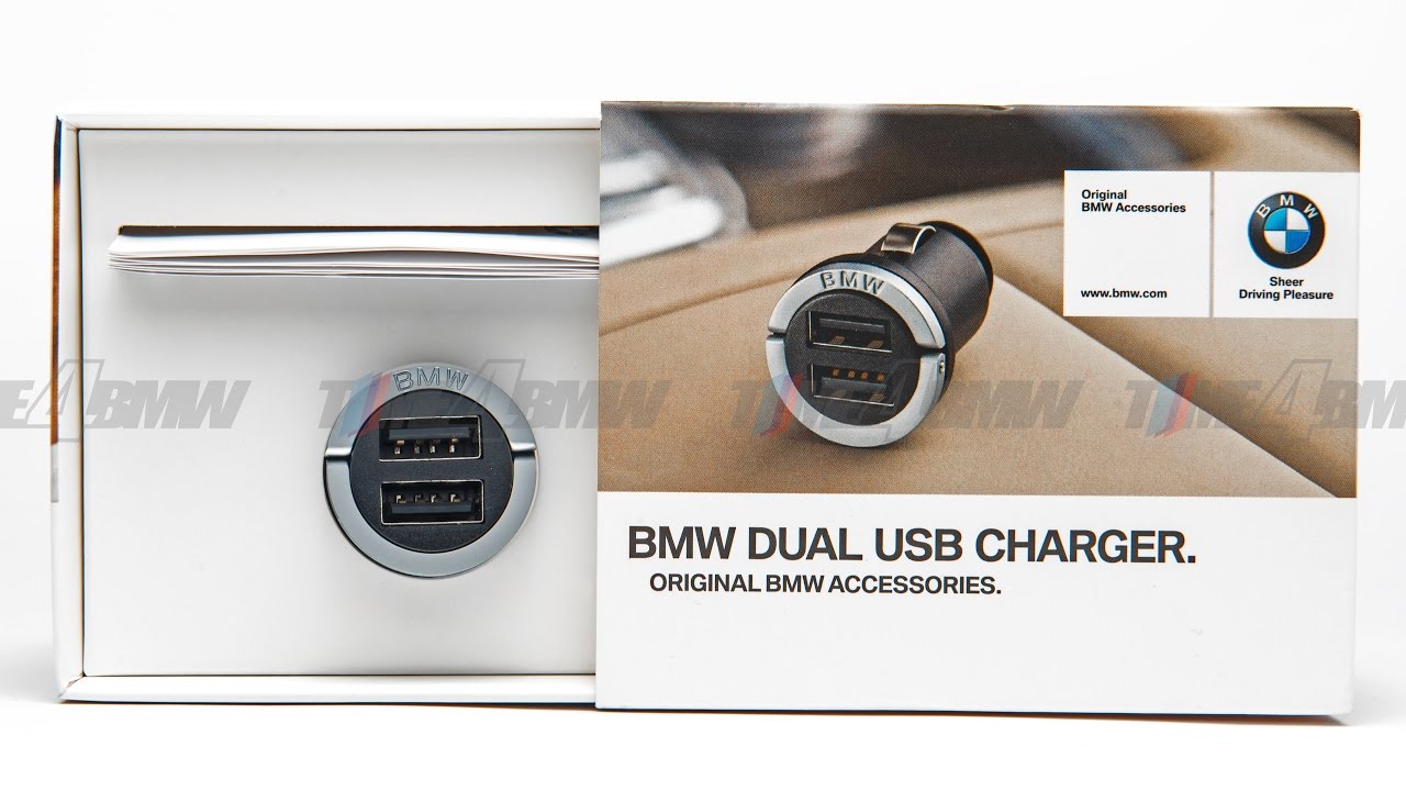 Зарядное устройство BMW Dual USB/BMW Dual USB Ladegerät YouTube