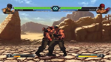 KoF XIII ~ Clark carry combos