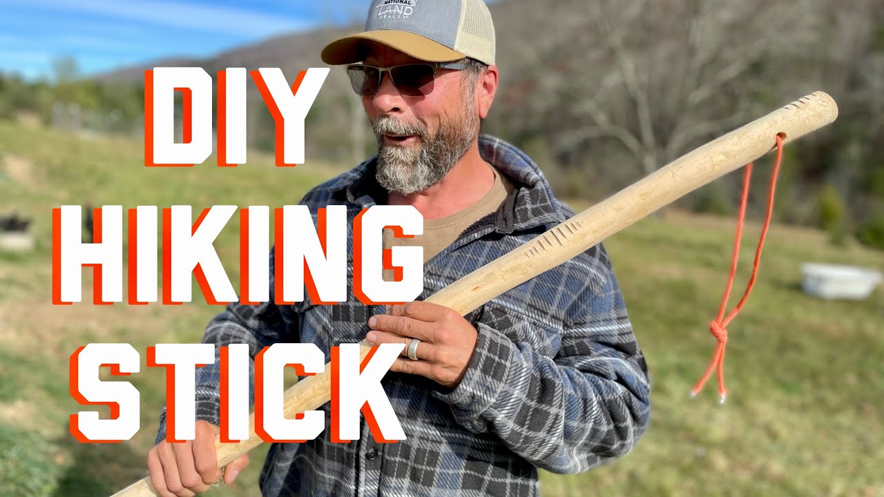 Fun and Easy DIY Hiking Stick