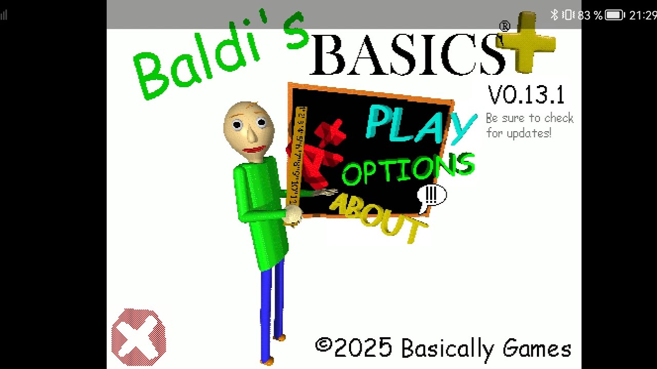 Прохождение Baldi's Basics Plus 0.13.1 на андроид