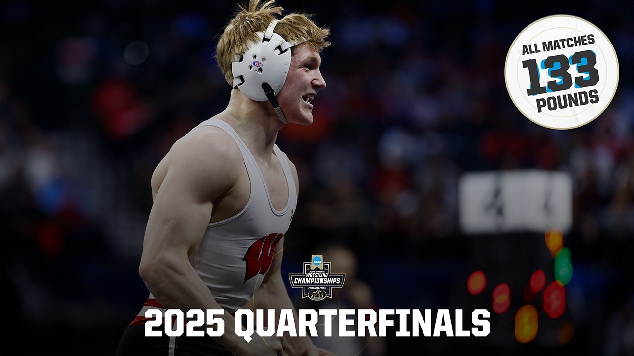 Complete 133 lb quarterfinals 2025 NCAA wrestling championships