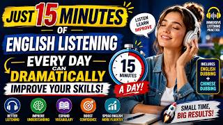 Just 15 Minutes of English Listening Every Day Can Dramatically Improve Your Skills