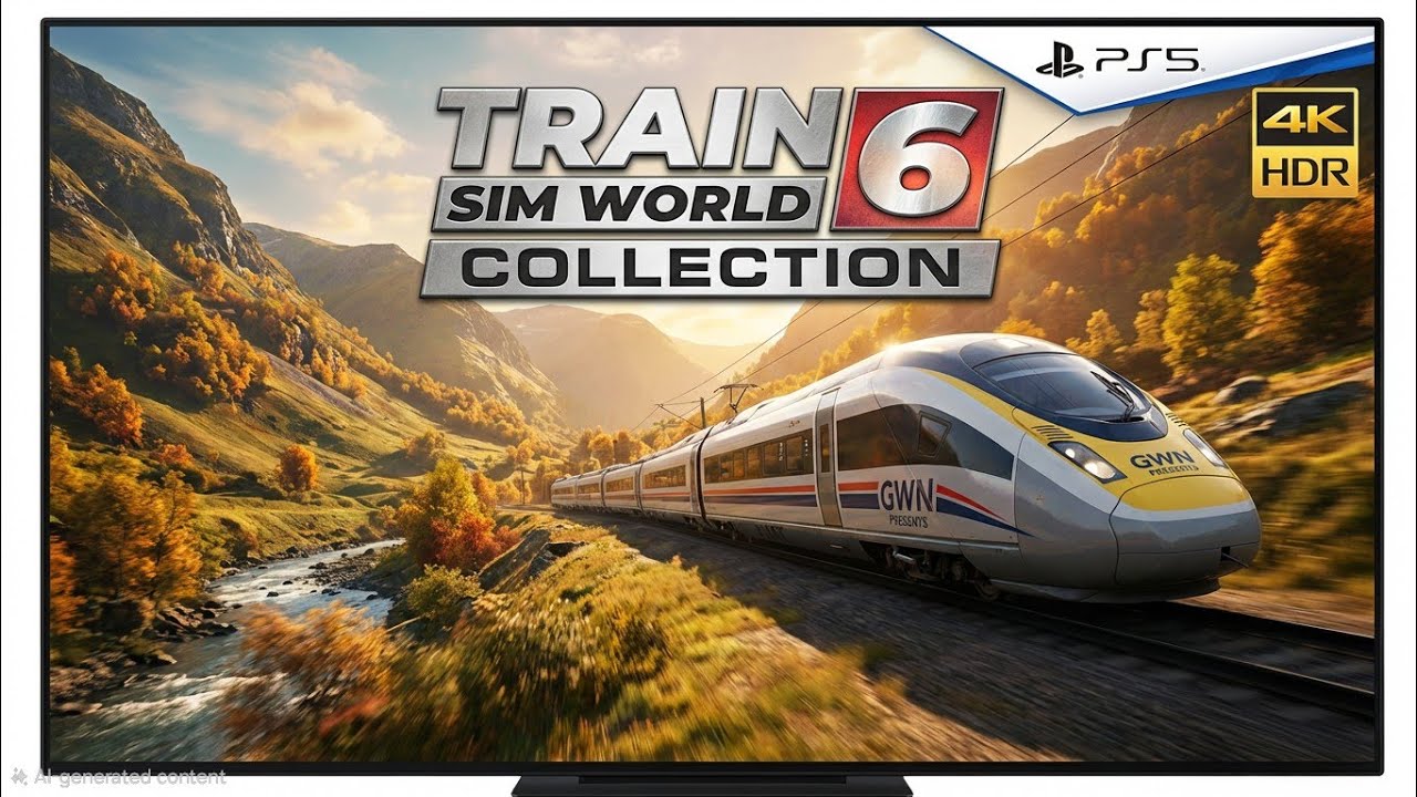 NOTTINGHAM TO LEICESTER HST EMT TRAIN SIM WORLD 6 PS5 4KHDR 