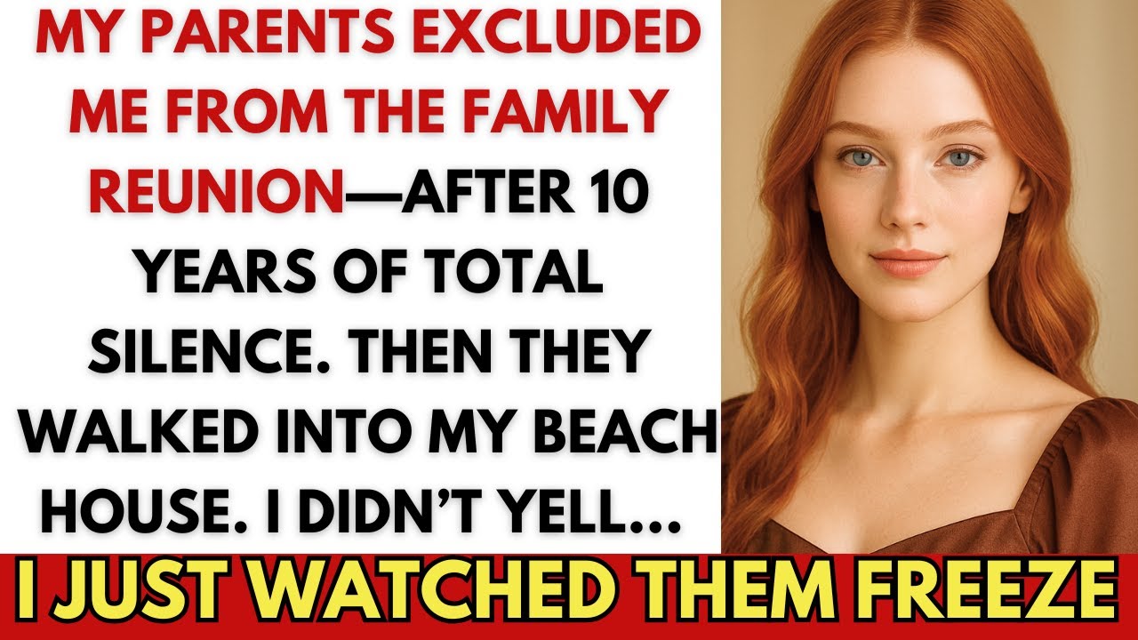 My Parents Excluded Me From The Reunion—Then Froze When They Learned I Owned The Beach House