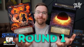 SORCERY CONTESTED REALM GAMEPLAY #2 - TABLETOP SIMULATOR - 2023 Sorcery Tournament ROUND 1