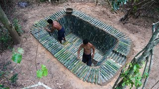 Build Bamboo Pool For Swimming Build Bamboo Pool For Swimming