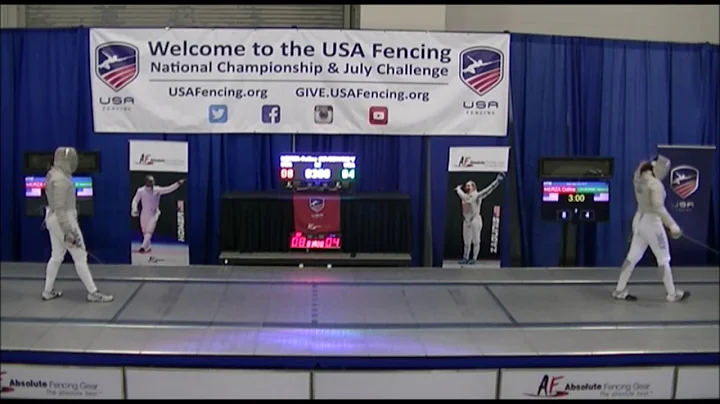 2017 July Challenge Div I Women's Saber Semis: Merza vs. Czyzewski