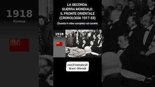I cambiamenti politici e militari in Europa nel 1918