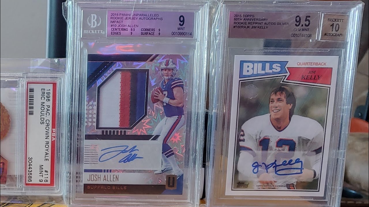 Buffalo Bills Sports Cards Collection / Josh Allen Jim Kelly Stefon Diggs And More..