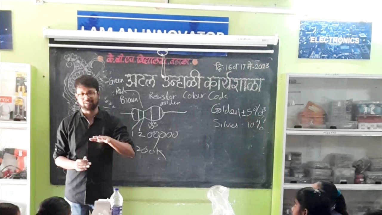 How to find resistor color code Marathi YouTube