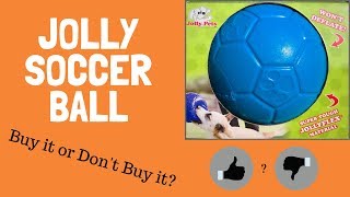 Dog Toy Review | Jolly Soccer Ball