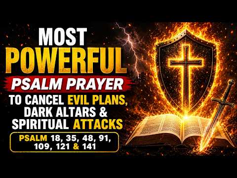 Prayer to Cancel Evil Plans, Dark Altars & Spiritual Attacks Psalm 18, 35, 48, 91, 109, 121 & 141