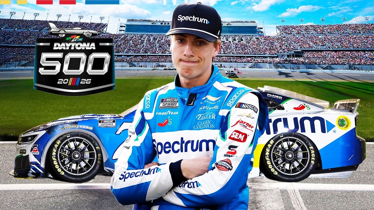 YouTube thumbnail for I Was One Lap Away From Winning The Daytona 500 | Carson Hocevar Vlog