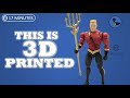 3d printed action figure print and paint  azrach collections