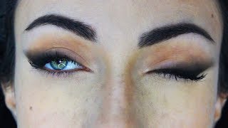 How To: Easy Soft Smokey Liner Makeup Tutorial | MakeupAndArtFreak - YouTube