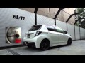 BLITZ / NUR-SPEC C-Ti NCP131 VITZ RS G's EXHAUST SOUND
