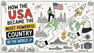 How did the United States of America become the unrivaled superpower in the world 🚀