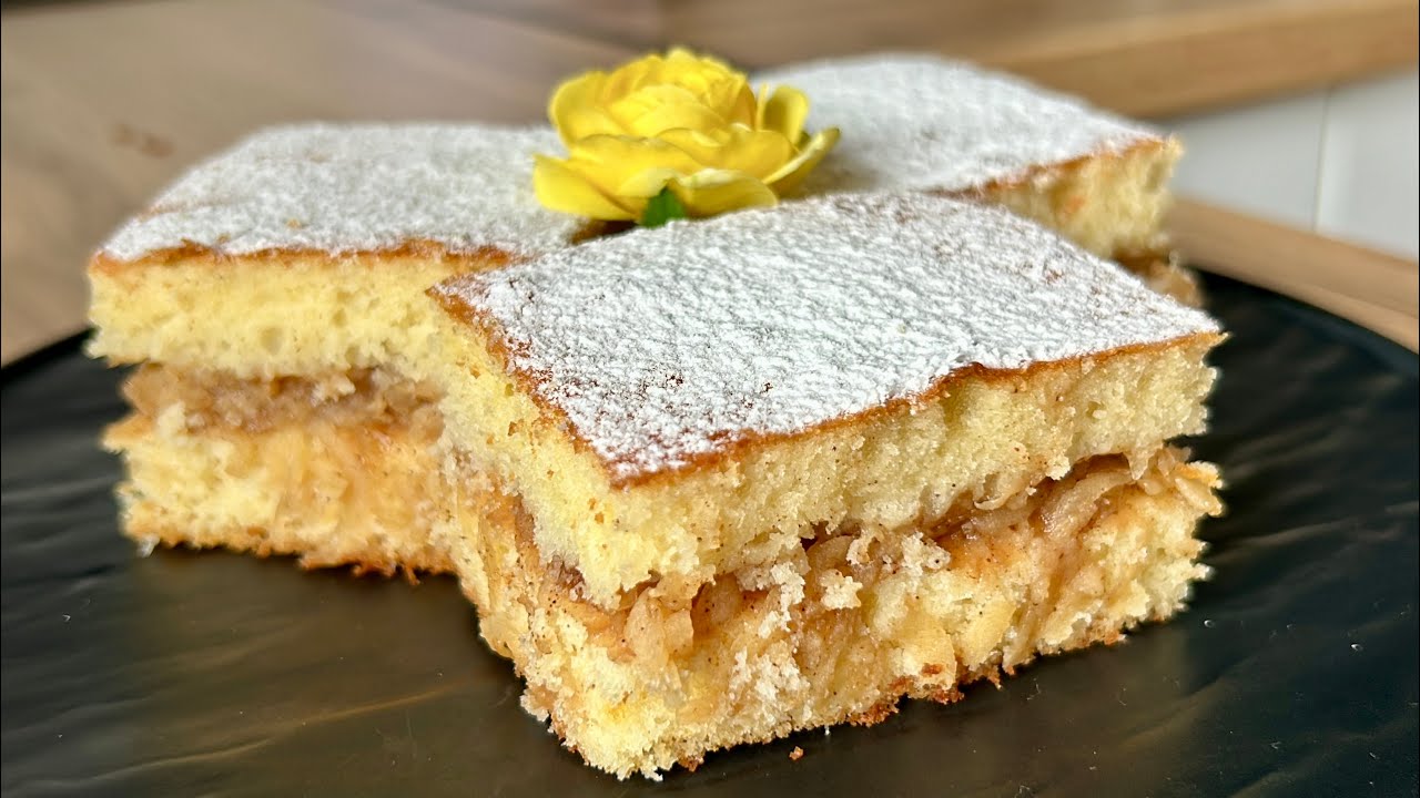 SAVRŠENA LENJA PITA SA SOČNIM JABUKAMA 🍎🍎🍎 Lazy Apple Pie