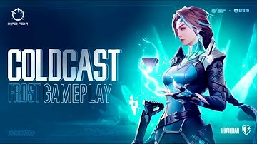 COLDCAST GAMEPLAY | HYPER FRONT | VALORANT MOBILE |