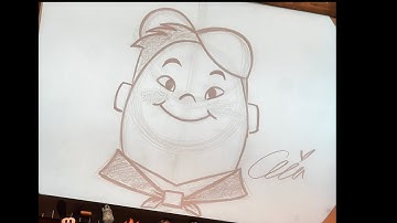 How to Draw Russell from Disney’s “Up” (Animation Academy Full Video)