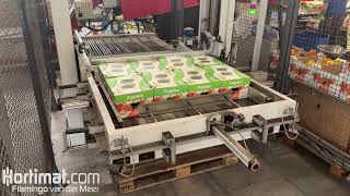 Taks/Aweta/Sorma - Complete Pepper Unloading, Grading And Palletizing Installation -