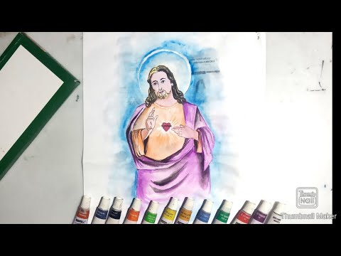 Drawing of Jesus Christ - YouTube