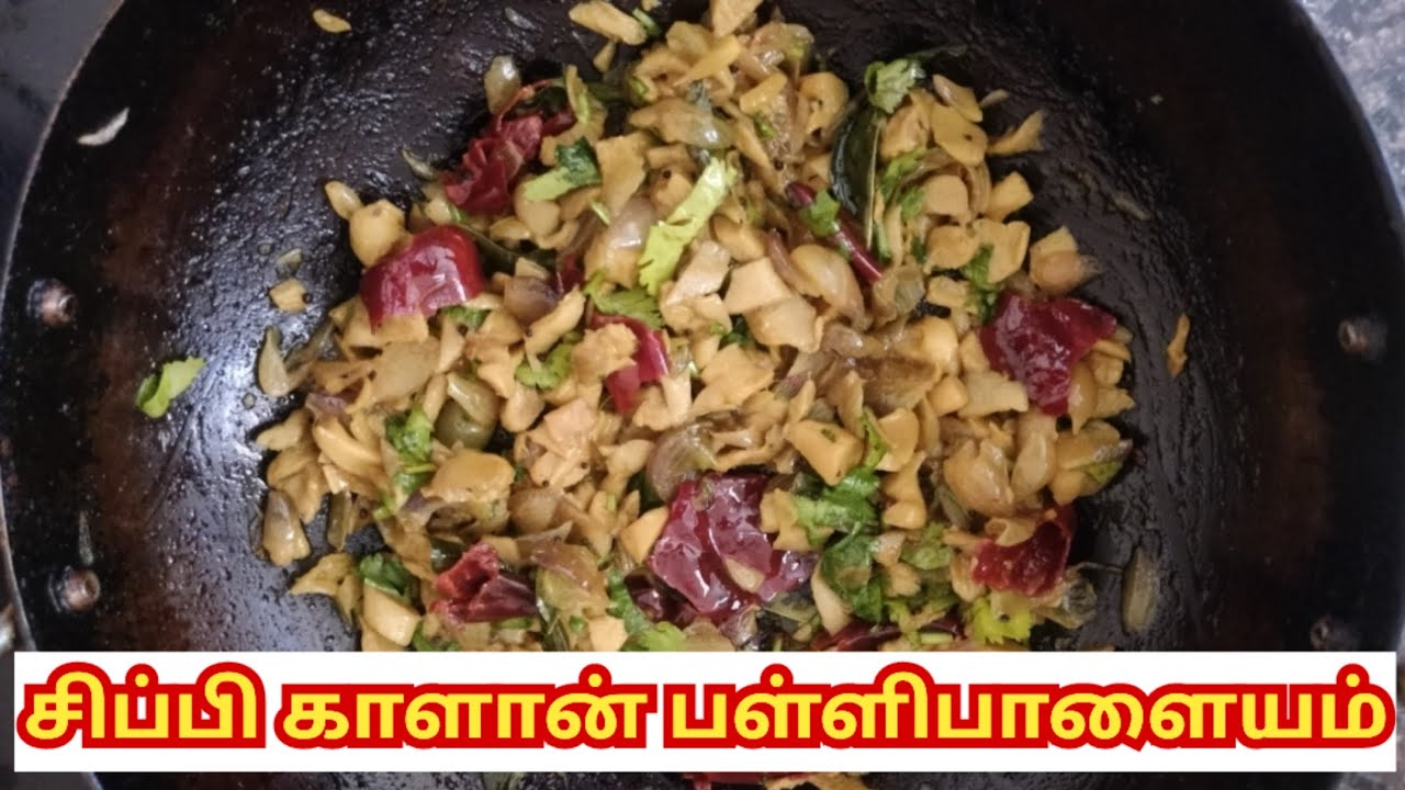 சிப்பிக்காளான் பள்ளிபாளையம் 🍄👌yummy#tasty#spicy#viral#video