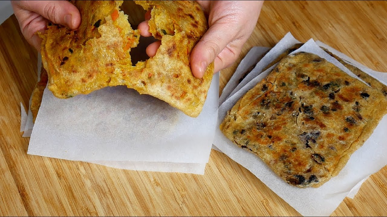 مسمن بالزرع والخميرة البلدية النوع الأول بالزيتون الاسود والثاني باللفت صحي ولذيذ