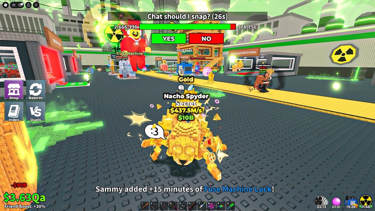 i Spawn Nacho Spyder Secret Brainrot😱 - Steal a Brainrot