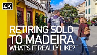 Retiring Alone To Madeira In 2023, What's It Really Like? | Funchal Old Town Madeira, Portugal Walk