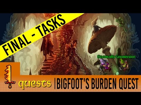 Quests#005 - Bigfoots Burden - Tasks - YouTube