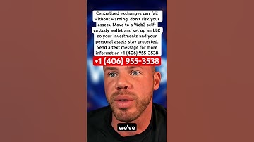 Set up your LLC and web3 wallet, get your crypto off exchange and cold wallet #xrp #bitcoin #crypto