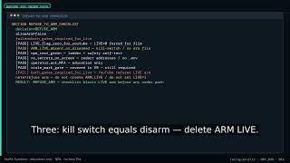 Kill Switch Tripped — Bot Refuses LIVE Arm (DRY_RUN)