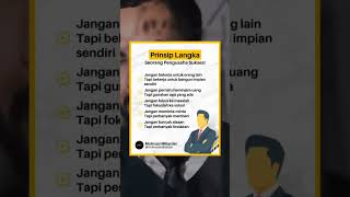 Prinsip Langka Seorang Pengusaha Sukses