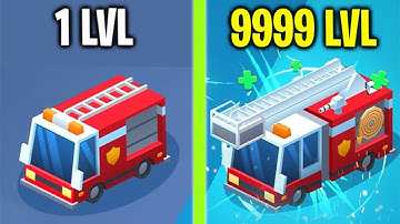 Idle Firefighter Tycoon! MAX LEVEL Fireman EVOLUTION!