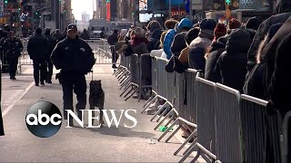 NYPD focuses to keep America's largest New Year's Eve party safe